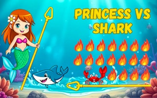 Image Princess vs Shark
